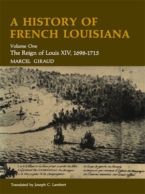 cover image of A History of French Louisiana